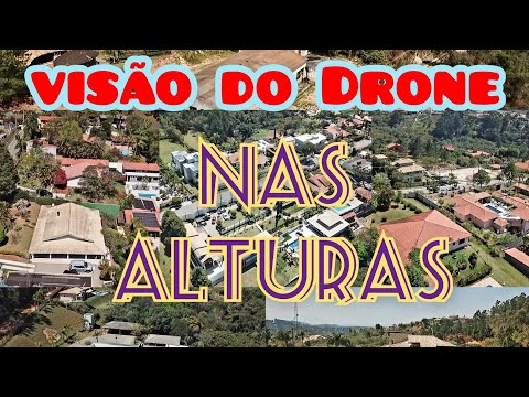 Drone vasculhando do alto as chácaras do residencial Portal do Sol ?