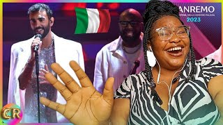 Marco Mengoni and Kingdom Choir - Let it be | Sanremo 2023 Reaction!🇮🇹