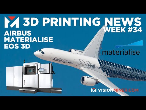 Airbus Approves EOS SLS and Materialise 3D Printing Processes for Flight Ready Components