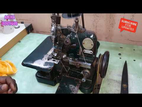 How to Put Threads in Interlock/Overlock Machine and