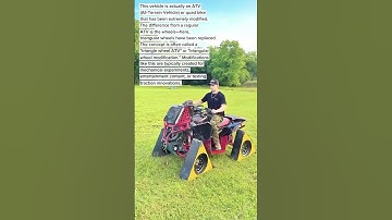 Insane ATV with Triangular Wheels – Next Level Off-Road Experiment!