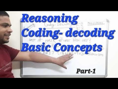 Coding decoding Basic Concepts || Reasoning Coding Decoding Short ...