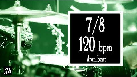 120 Bpm - 7/8 Drum Beat