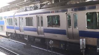 E531系0番台水カツK408編成上野駅発車