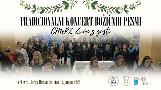 CMePZ Zvon: Koncert božičnih pesmi, januar 2023