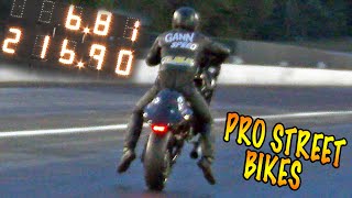 WORLDS FASTEST PRO STREET BIKES & REAL STREET BIKES!