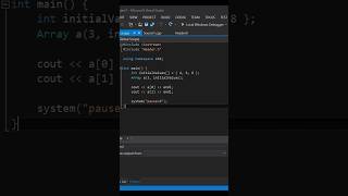 Dynamic Array Management in C++ with the 'Array' Class - c++ oop programming #shorts  #youtubeshorts