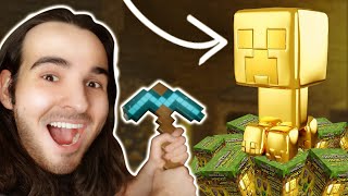 Mining 24 Minecraft Mining Kits! (RARE Golden Creeper!)