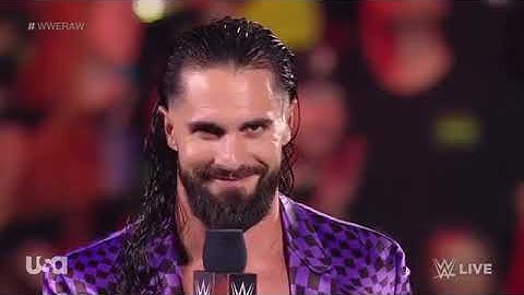 Seth Rollins and Riddle clash on , WWE RAW 12 Sept 2022