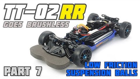How to Install Low Friction Suspension Balls on Tamiya TT-02RR