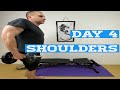 Workout at home   day 4  shoulders training  shoulderworkout workingoutathome