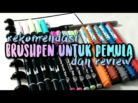 •. Lettering untuk pemula ~ Cuma pakai spidol atau pen biasa sampai brush pen!  .• || Indonesia 🇮🇩. 