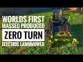 Unboxing a Ryobi ZT480e Worlds First Mass Produced  Zero Turn Electric Lawnmower