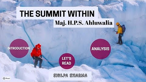 Class 8- The Summit Within | Summary| Explanation| In-depth Analysis