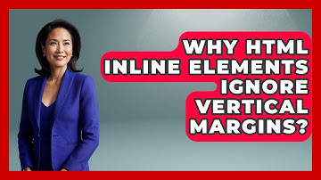Why HTML Inline Elements Ignore Vertical Margins? - Simple HTML Studio
