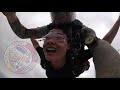 April nguyens incredible leap at skydive west coast