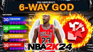 *NEW* 6-Way God Has CHANGED NBA 2K24 (BEST BUILD 2K24)