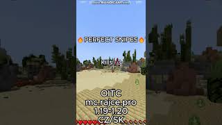 #shorts #rajcepro #oitc #viral #minecraft #pvp 🔥 Perfect snipes 🔥