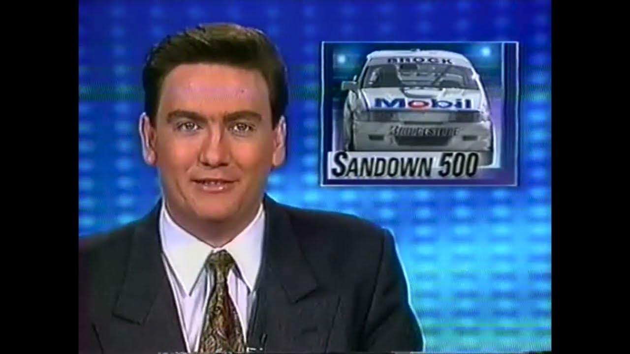 1991 Sandown 500 Media Day Channel 10 News YouTube