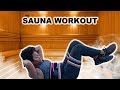 200 Crunches in the sauna with our personal Trainer