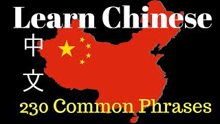 Learn Mandarin Chinese // 230 BASIC PHRASES 中文