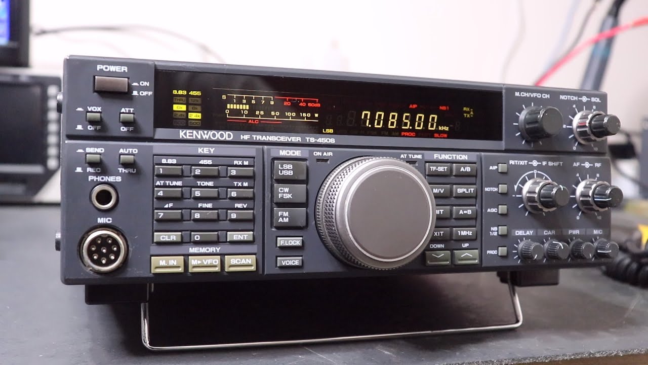 SLS RADIO SERVICE: KENWOOD TS-450S - REVISÃO GERAL, ALINHAMENTO E