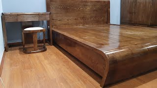 How To Make A Bed Like A Flying Carpet | Woodworking From The Skillful Hands Of Asian Carpenters
