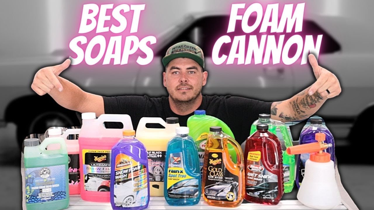 Adam's Polishes Mega Foam 5 Gallon- pH For Foam Cannon, Pressure Washer or  Foam Gun, Concentrated Car Detailing & Cleaning Detergent Soap, Won't Strip