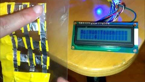 Touch Keypad using AC Hum Technique