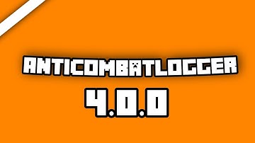 AntiCombatLogger fixed By Credit Pocketmine 4.0.0