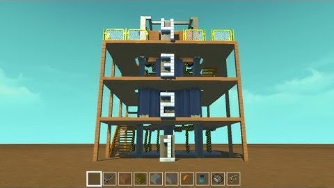Real Working Elevator Scrap Mechanic