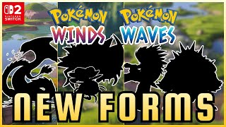 New Evolutions Discovered In Pokémon Winds &amp; Waves | Gen 10 Theory