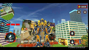 Grand Robot Car Transform 3D 2020 # Bumblebee transformer (Grand Superhero Games) Android Gameplay