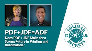 Does PDF Plus JDF Make for a Strong Future in Printing and Automation?
