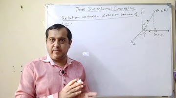 Relation between Direction Cosines of a line, Ch 11, 3DG, Class 12