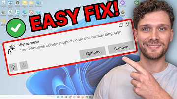 Fix: Windows License Only Supports One Display Language Easy Solution! ✅