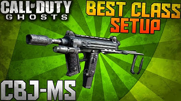 CallOfDuty Ghosts: "CBJ-MS" - BEST CLASS SETUP! (Multiplayer)