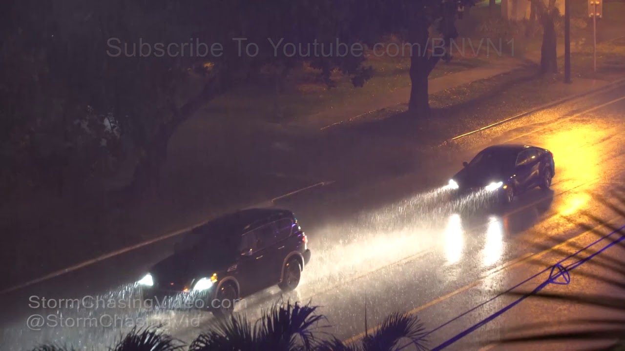Fort Lauderdale, FL Evening Severe Storms - 7/22/2018