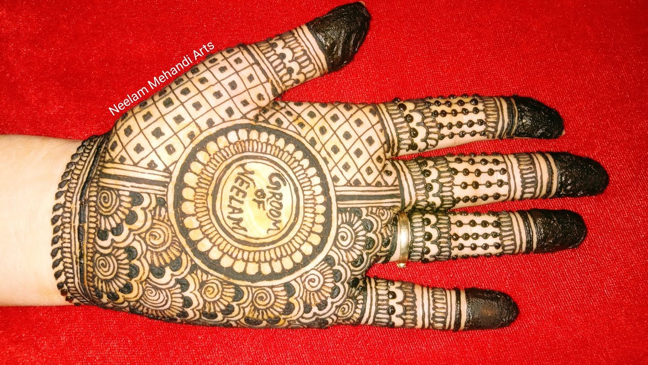 Simple Easy Groom Mehandi Design Mehndi Designs Youtube