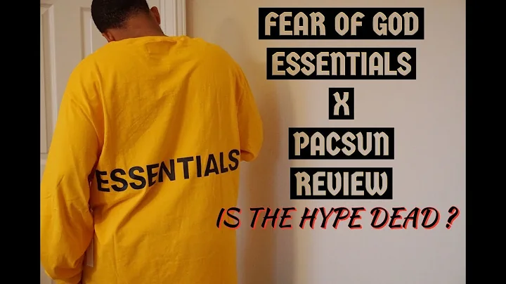 FEAR OF GOD ESSENTIAL X PACSUN REVIEW