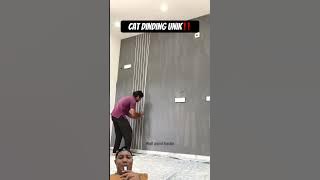 How to paint walls with abstract industrial motifs #shorts #diy #wallpaint #motifwalls