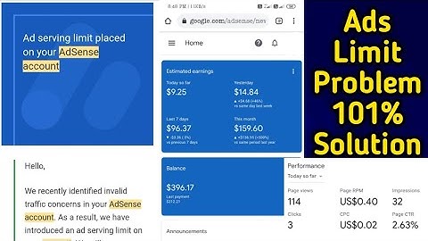 Adsence Ads Limit Problem Solution 100% | Adsence Safty Tips | Ads Limit Problem Fix | Adsence