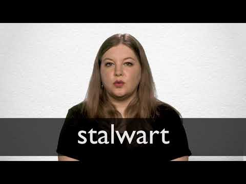 Video: Kā teikumā lietojat stalwart?