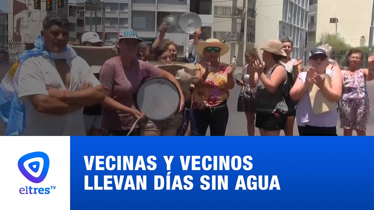 Vecinas y vecinos llevan varios días sin agua - YouTube