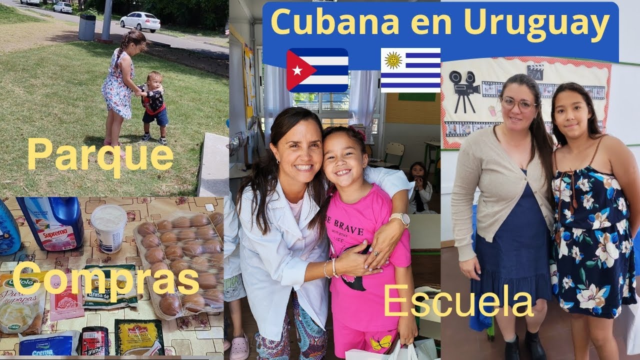 ✨“Cubana en Uruguay🇨🇺🇺🇾 | Parque, compras y escuela con las niñas ”🏫🛝
