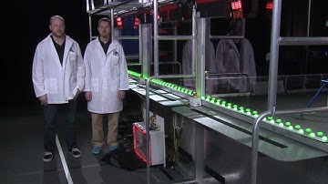 2013 FIRST Robotics Competition - Field Tour - Video 3 of 7: Behind Alliance Wall
