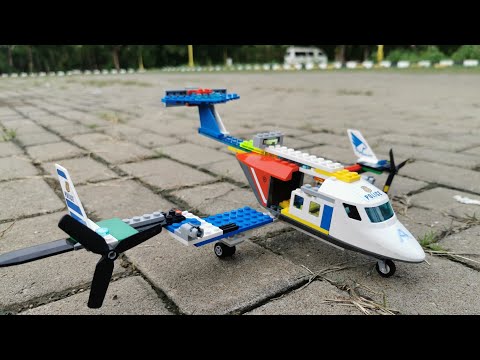 Lego Technic 42025 Cargo Plane - Lego Speed Build Review. 