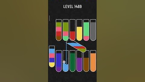 Water sort puzzle level 1469