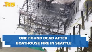 Watch live: Crews battle boat fire in Seattle