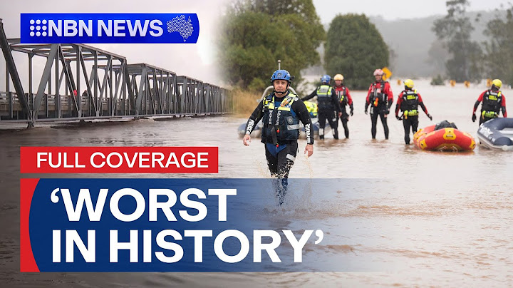 'Worst in History' How the 2025 NSW floods unfolded | 9 News Australia